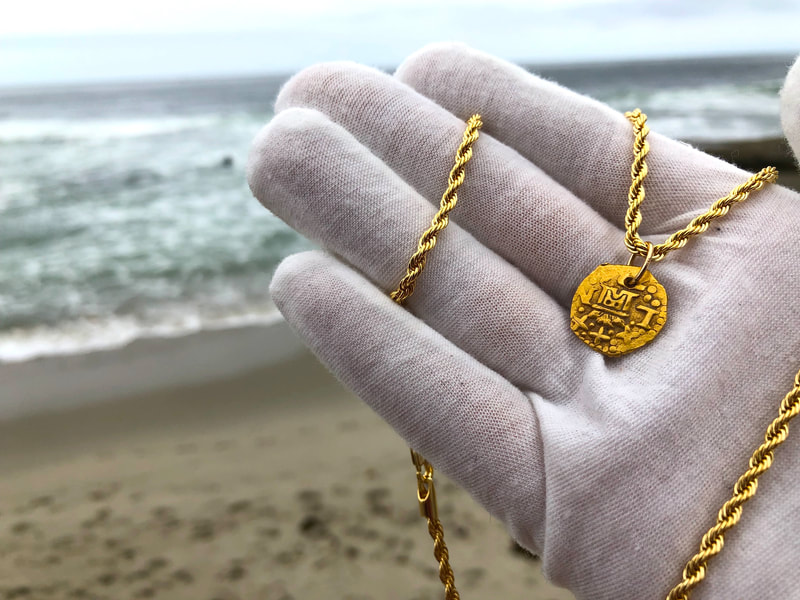 Peru 1 Escudo 1736 Pirate Gold Coins Treasure Jewelry 7