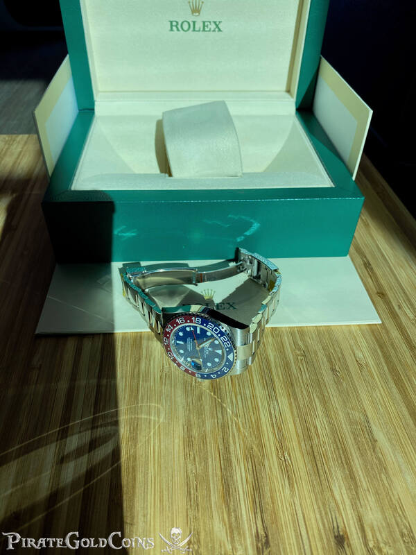 Brand New White Gold 2020 GMT- Master II Rolex Oyster Perpetual 10