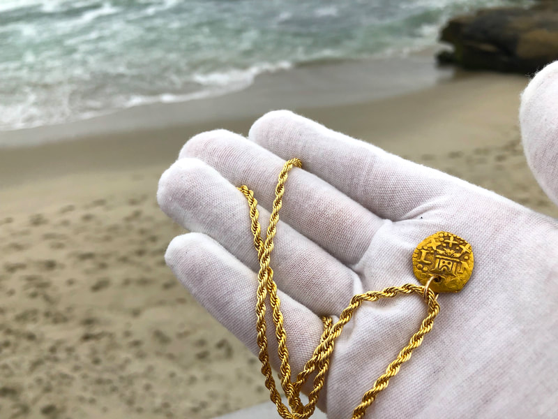 Peru 1 Escudo 1736 Pirate Gold Coins Treasure Jewelry 11