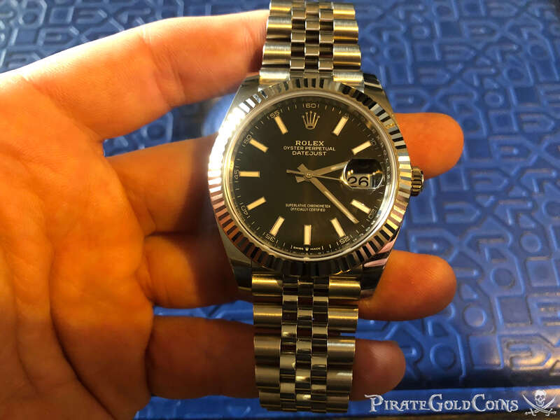 Rolex Datejust Black Dial and Jubilee band 2020 3