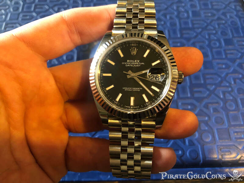 Rolex Datejust Black Dial and Jubilee band 2020 4
