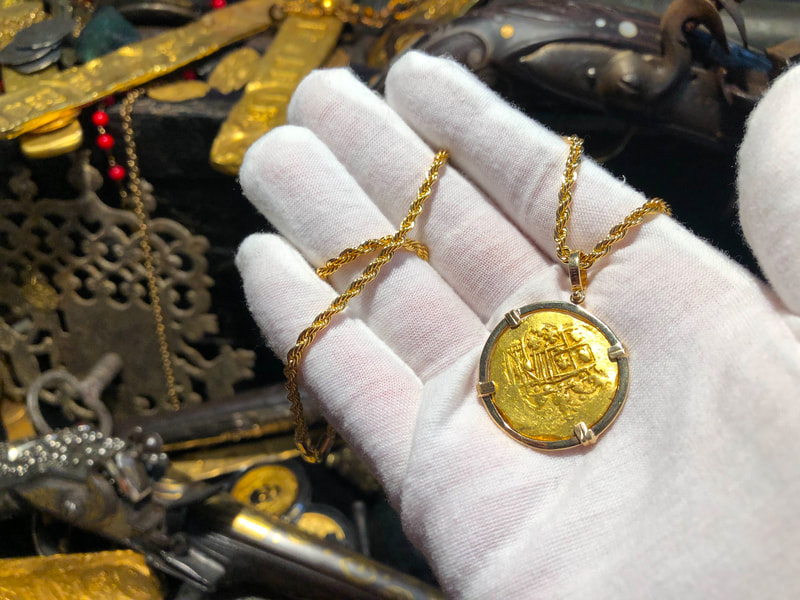 Mexico 4 Escudos 1711 Pendant 23