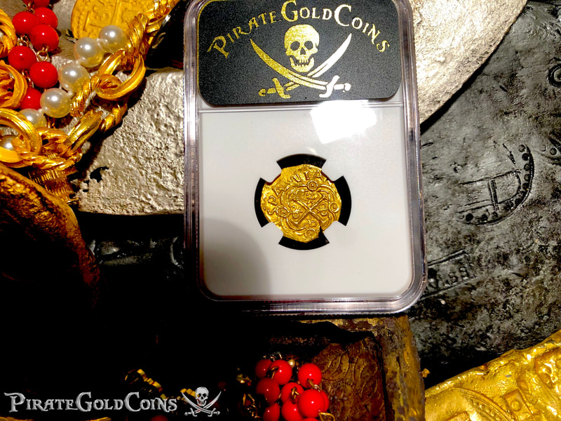 Colombia 2 Escudos 1700-13 "1715 Fleet Shipwreck" NGC 62 10