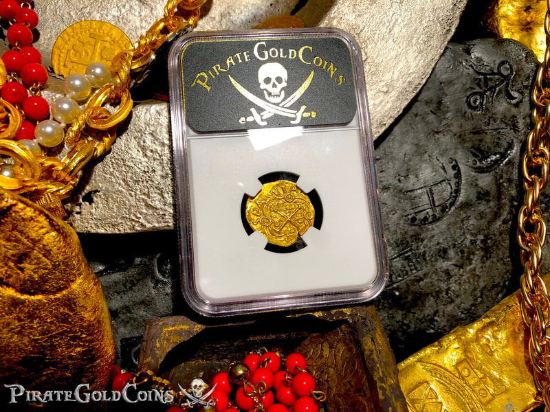 Colombia 2 Escudos 1700-13 "1715 Fleet Shipwreck" NGC 62 11