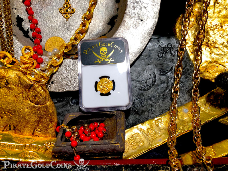 Colombia 2 Escudos 1667-93 "Charles II- 1715 Fleet Shipwreck" NGC 58 6