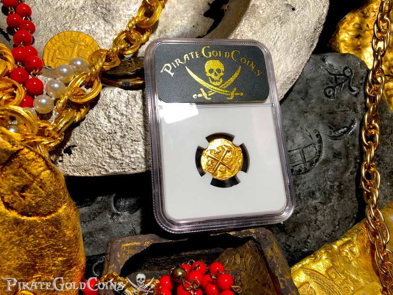 Colombia 2 Escudos 1667-93 "Charles II- 1715 Fleet Shipwreck" NGC 58 3