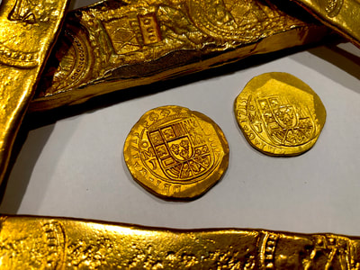 Mexico 1715 8 Escudos "1715 Plate Fleet Shipwreck" NGC 63 23