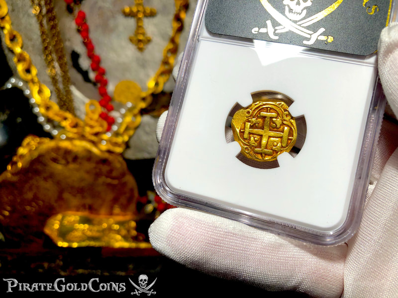 Colombia 2 Escudos 1667-93 "1715 Fleet Shipwreck" NGC 45 12