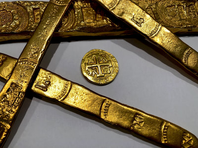 Peru 8 Escudos 1740/39 Dated (Rare!) Pirate Gold Coins Treasure 5