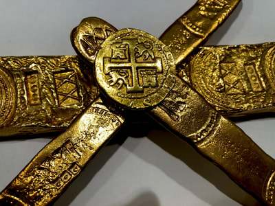 Peru 8 Escudos 1740/39 Dated (Rare!) Pirate Gold Coins Treasure 12