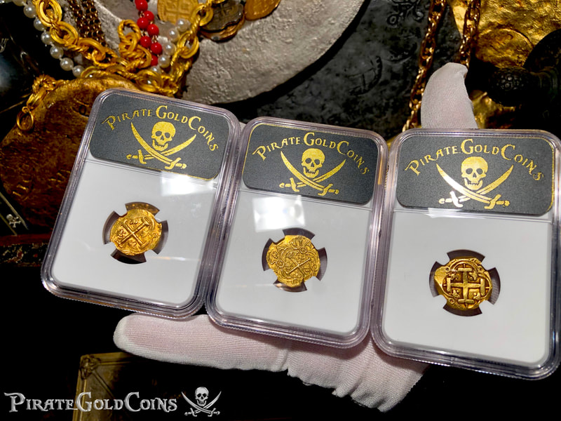 Colombia 2 Escudos 1700-13 "1715 Fleet Shipwreck" NGC 62 4