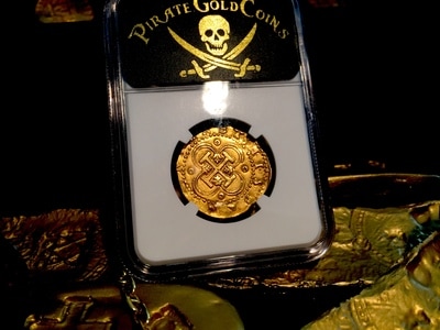 Spain  2 Escudos  1556-98  "Full Crown"  NGC 62 10