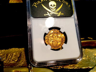 Spain  1 Escudo  1516-56  "Full Legends & Crown"  NGC 62 4