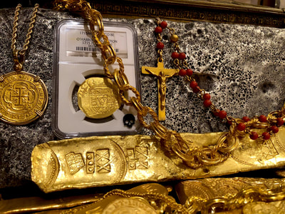 ​ATOCHA GOLD TREASURE BAR 1622 “EN RADA” 889 gm/ 31.3 Oz from Mel Fisher 1985 Salvage w/ COA! 12