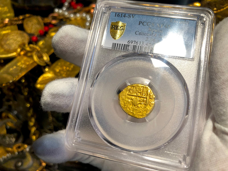 Spain 1 Escudo 1614 "Full 4 Digit Date" PCGS 45 3