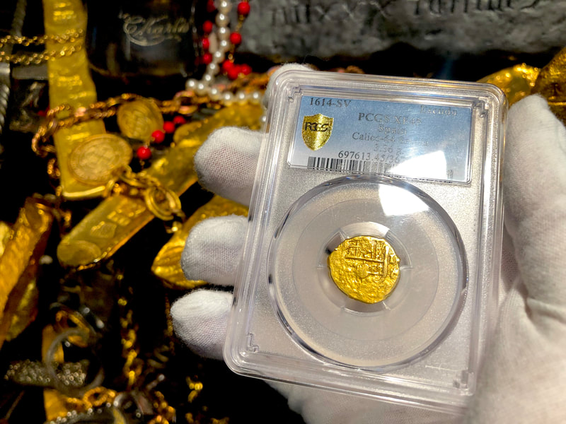 Spain 1 Escudo 1614 "Full 4 Digit Date" PCGS 45 6