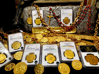 Mexico 1715  "Full Date - 1715 Plate Fleet Shipwreck"  NGC 62 18