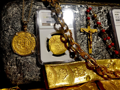 Mexico 1715  "Full Date - 1715 Plate Fleet Shipwreck"  NGC 62 4