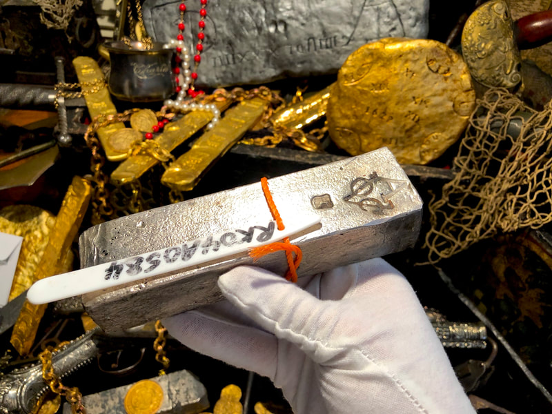 Dutch East India Trading Co Shipwreck Treasure Bar 1739 VOC 2