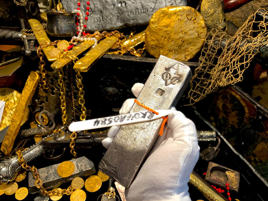 Dutch East India Trading Co Shipwreck Treasure Bar 1739 VOC