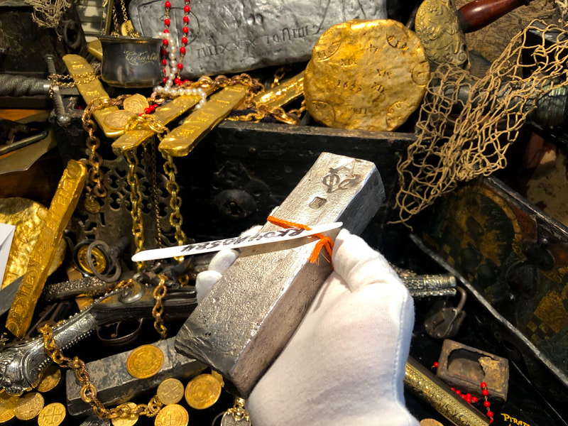 Dutch East India Trading Co Shipwreck Treasure Bar 1739 VOC 9