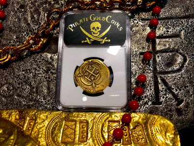 Mexico 8 Escudos 1714-32 "Likely 1715 Plate Fleet Shipwreck" NGC 45 10