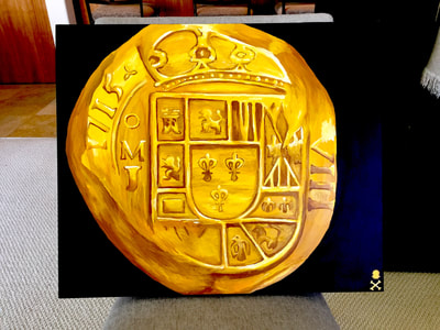 Treasure Paintings by JR Bissell: Mexico 1715 | JR Bissell 8