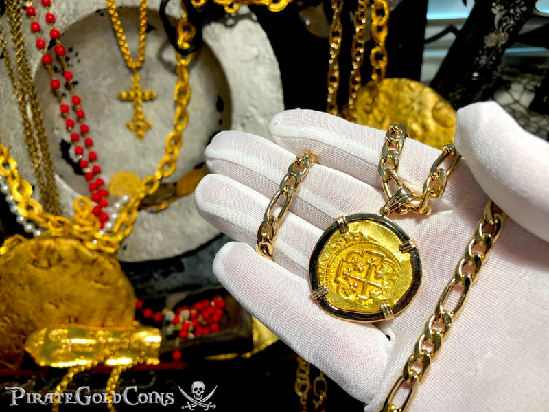 Mexico 4 Escudos 1711 "from the 1715 Fleet Shipwreck" Treasure Jewelry 4