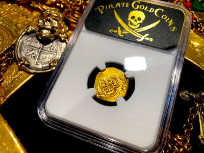 Mexico 1 Escudo 1712-13 "1715 Plate Fleet Shipwreck" NGC 63 3