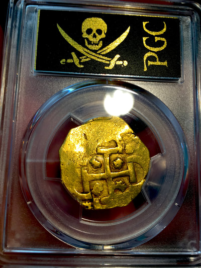 Spain  4 Escudos  1598-65  "Brute Style"  PCGS 45 8