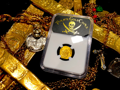 Mexico 1 Escudo 1712-13 "1715 Plate Fleet Shipwreck" NGC 63 9