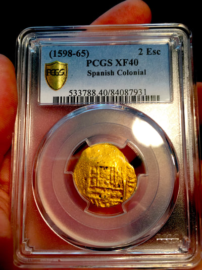 Spain  2 Escudos  "Brute Style"  NGC 40 2