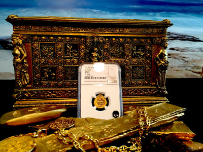 Spain  1 Escudo  1610  "Full 4 Digit Date!"  NGC 45 2