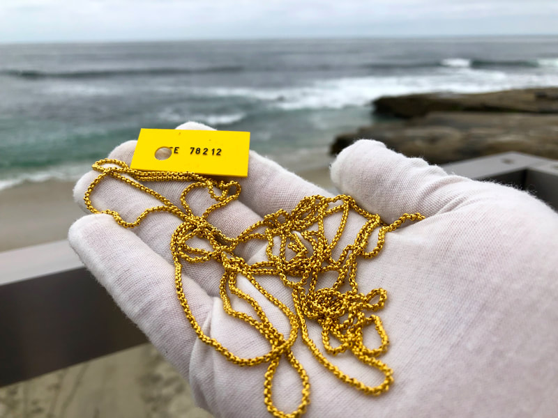 66" Gold Money Chain From "1715 Plate Fleet Shipwreck" 300th Anniversary Find 9