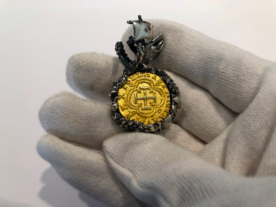 "The Davy Jones Piece" By Pirate Gold Coins & The Crown Collection 8