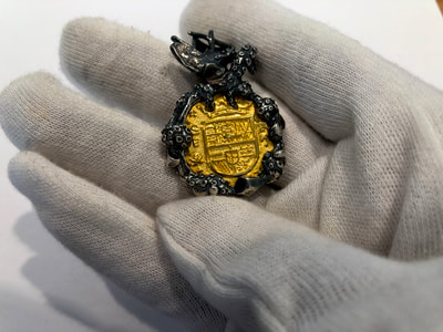 "The Davy Jones Piece" By Pirate Gold Coins & The Crown Collection 16