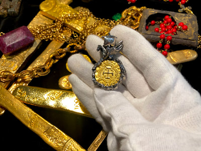 "The Davy Jones Piece" By Pirate Gold Coins & The Crown Collection 13