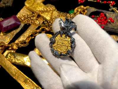 "The Davy Jones Piece" By Pirate Gold Coins & The Crown Collection 11