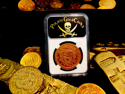 Spain  8 Escudos  1687/3  "Royal Like"  Charles II  NGC AU Dets  RARE! 12