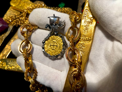 "The Davy Jones Piece" By Pirate Gold Coins & The Crown Collection 9