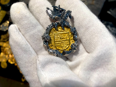 "The Davy Jones Piece" By Pirate Gold Coins & The Crown Collection 18