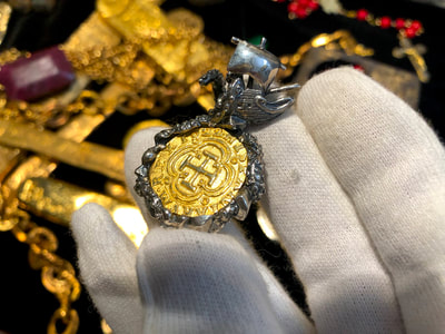 "The Davy Jones Piece" By Pirate Gold Coins & The Crown Collection 10