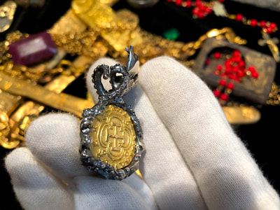"The Davy Jones Piece" By Pirate Gold Coins & The Crown Collection 15