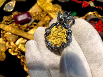 "The Davy Jones Piece" By Pirate Gold Coins & The Crown Collection 5