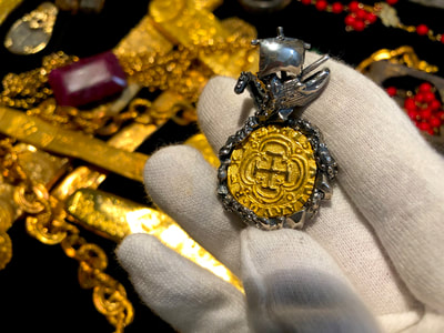 "The Davy Jones Piece" By Pirate Gold Coins & The Crown Collection 6