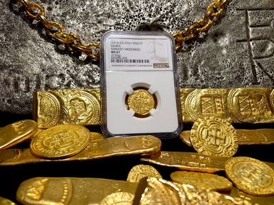 Italy, Venice 1414-23 "Finest Known" Jesus Christ Book of Gospels NGC 67 3