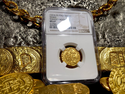 Italy, Venice 1414-23 "Finest Known" Jesus Christ Book of Gospels NGC 67 4