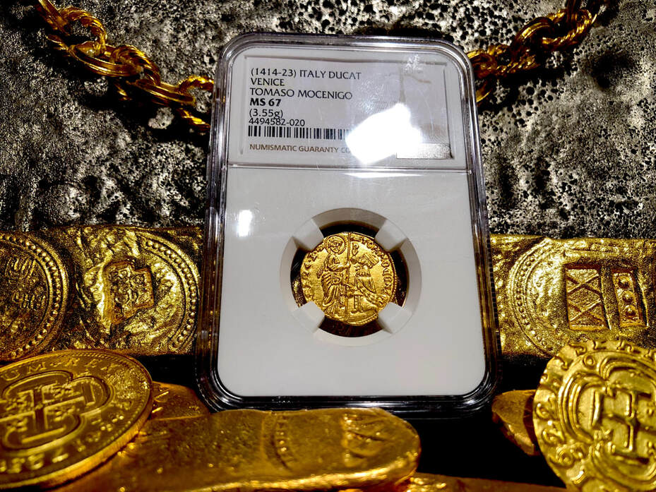 Italy, Venice 1414-23 "Finest Known" Jesus Christ Book of Gospels NGC 67