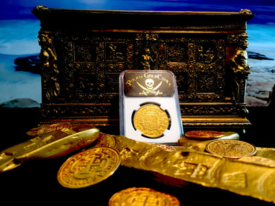 Spain  8 Escudos  1700  "Charles II"  NGC AU 11