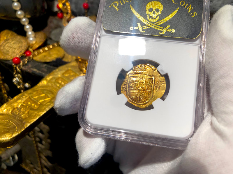 Spain 2 Escudos 1611 "Dated" NGC 55 6